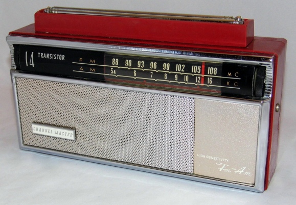 vintage_channel_master_14-transistor_two-band_am-fm_radio_model_6518_made_in_japan_red_plastic_26_chrome_circa_1960_8504806163